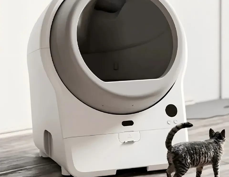 Caixa de Areia Inteligente para Gatos P7 Pro